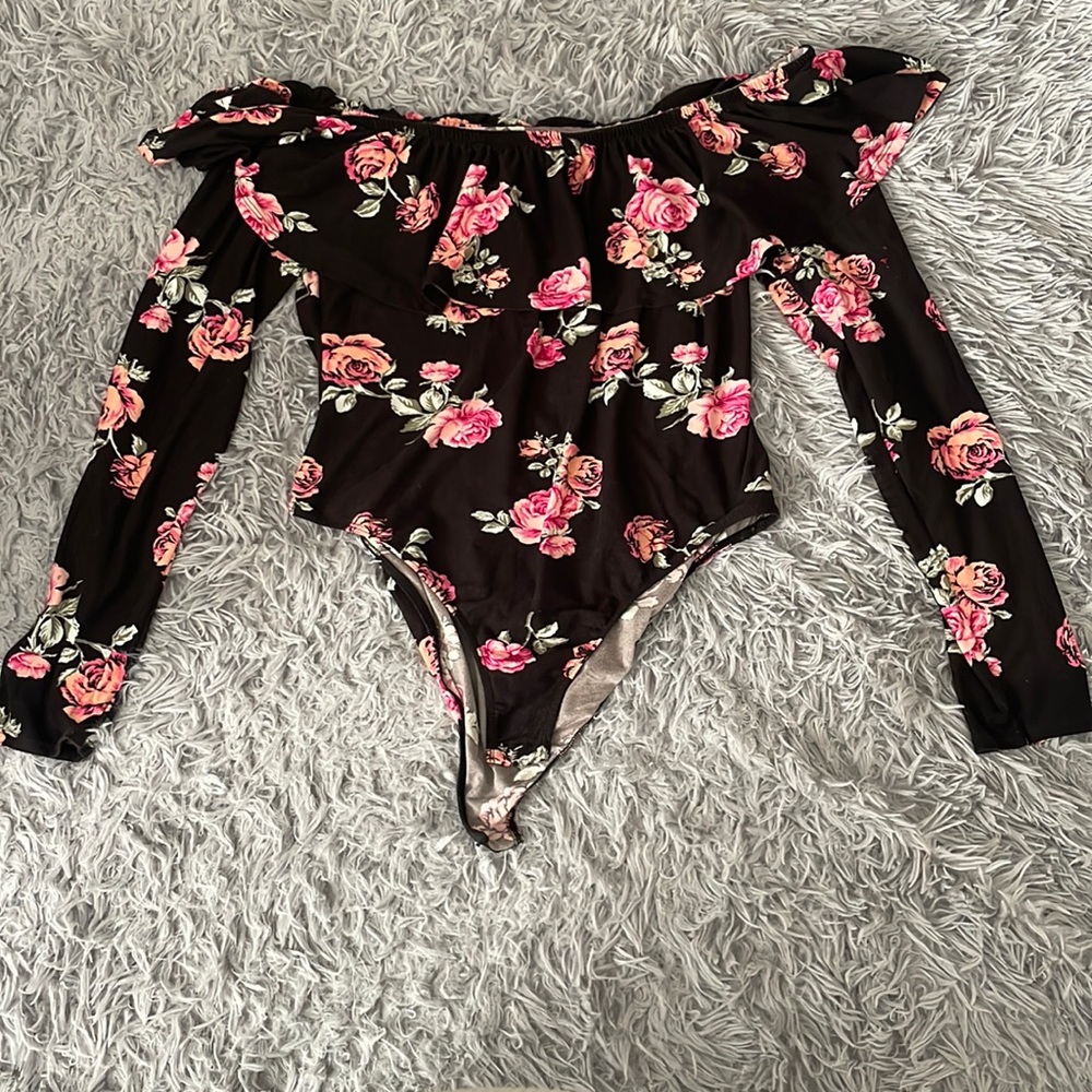 Floral bodysuit